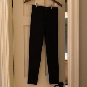 Black Zara skinny pants, stretchy